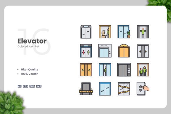 Elevator Color Icons Review